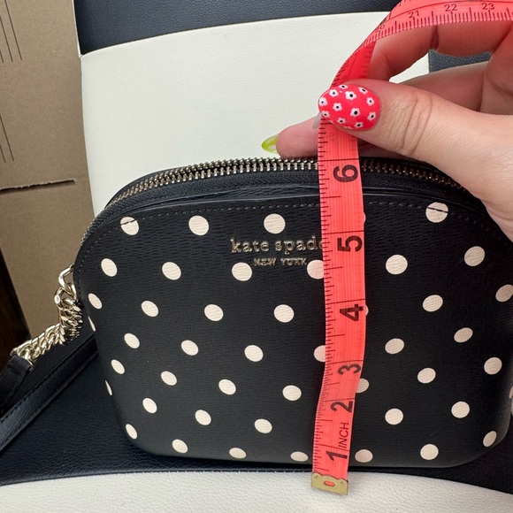 Kate Spade Spencer Sunshine Dot Small Dome Crossbody Bag Polka dot and Wallet - Picture 9 of 10